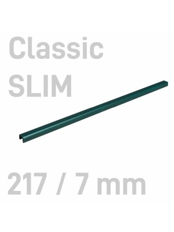 Kanał oklejany - O.CHANNEL Classic SLIM 217 mm (A4+ poziomo, A5+ pionowo) - 7 mm - zielony - 10 sztuk