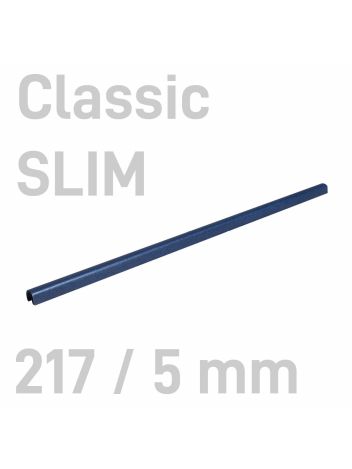 Kanał oklejany - O.CHANNEL Classic SLIM 217 mm (A4+ poziomo, A5+ pionowo) - 5 mm - niebieski - 10 sztuk