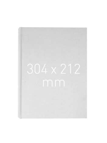 Okładka twarda - O.HARD COVER Classic Duplex 304 x 212 mm (A4+ pionowa) - biały - 10 par