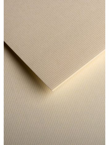 Wysokiej jakości papier ozdobny - O.Papiernia PASKI SZEROKIE - 230 g/m² - kremowy - 20 sztuk