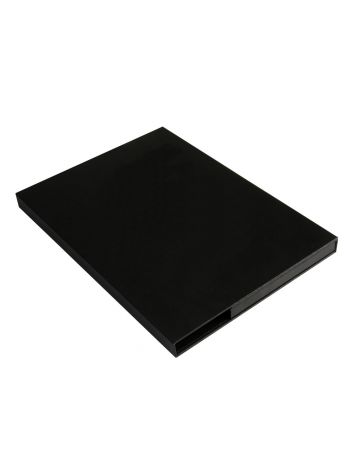 Teczka na dokumenty - PresentationBOX Modern - 320 x 235 mm (A4+ pionowa) - 15 mm - czarny - 10 sztuk