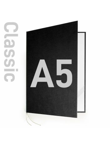 Okładka na dyplom - O.Presentation Cover Classic - 216 x 146 mm (A5+ pionowa) - czarny - 10 sztuk