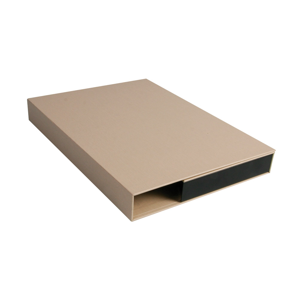 Teczka na dokumenty - PresentationBOX Europe - 320 x 235 mm (A4+ pionowa) - 30 mm - czarny - 10 sztuk