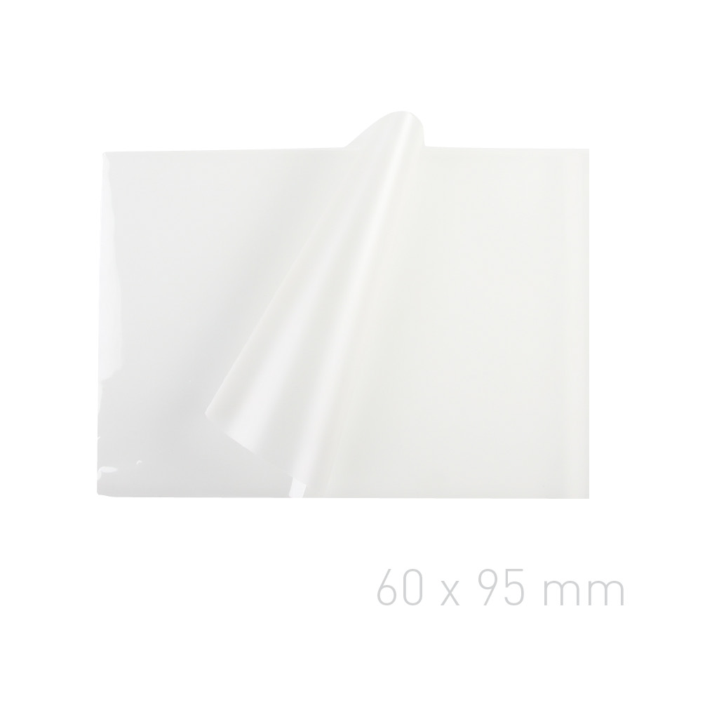 Folia laminacyjna - O.POUCH Matt / Clear 60 x 95 mm (wizytówkowa) - 100 µm - 100 sztuk